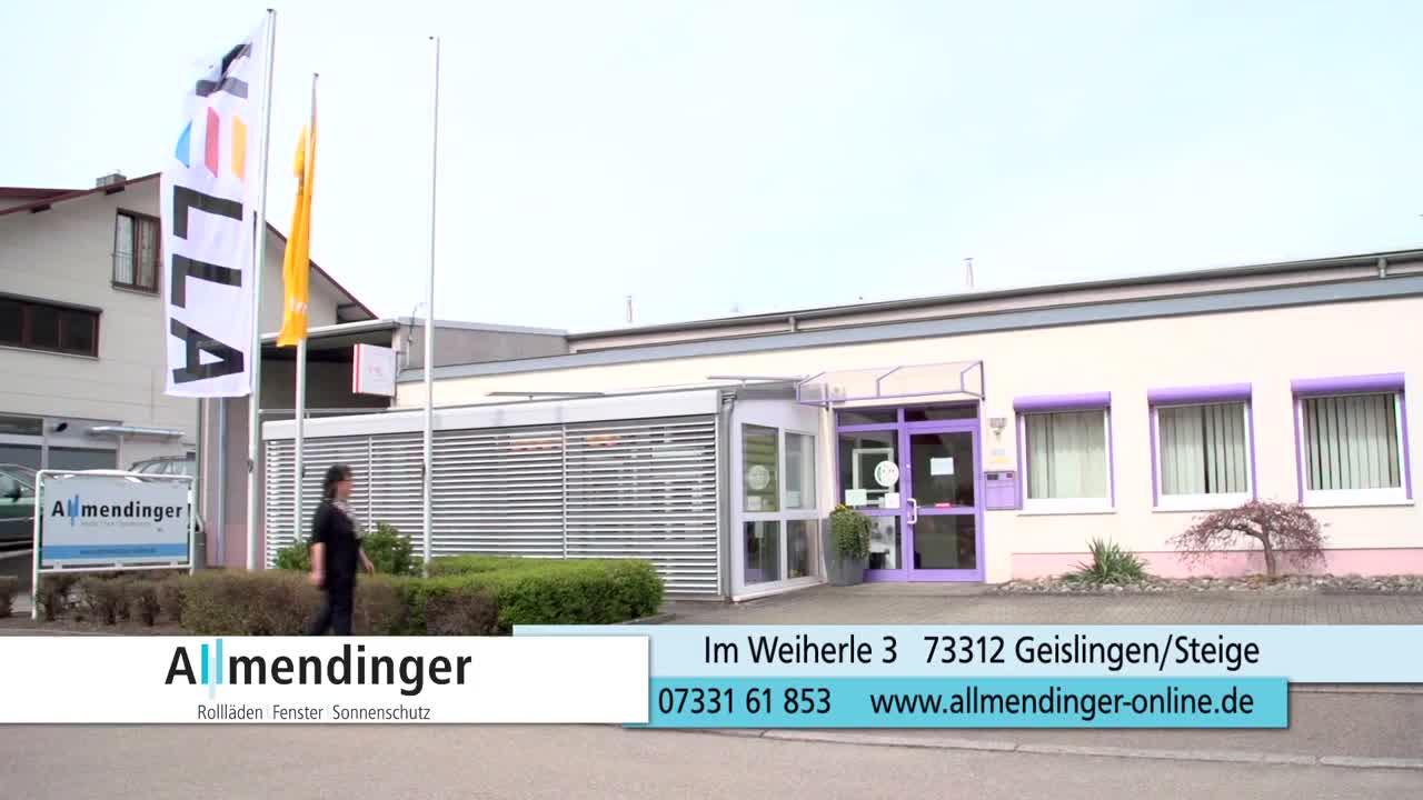 Sonnenschutz in Geislingen - Allmendinger | Rollläden - Fenster - Sonnenschutz
