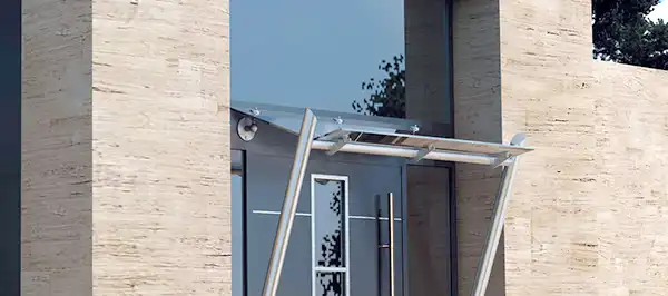 Allmendinger Vordächer aus Aluminium und Edelstahl